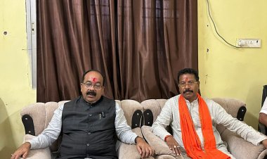 नवरात्रि के प्रथम दिन उप मुख्यमंत्री अरुण साव पहुंचे मां दंतेश्वरी के दरबार