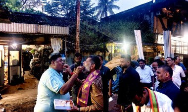 जगदलपुर में जीएसटी राहत का मनाया गया जश्न,आतिशबाजी के साथ किरणदेव हुआ आत्मीय अभिनंदन