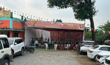 भाजपा कार्यालय दंतेवाड़ा में प्रथम नमो पदयात्री सुविधा केंद्र का शुभारंभ