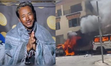 लेह हिंसा: गृह मंत्रालय ने सोनम वांगचुक पर लगाया भीड़ उकसाने का आरोप