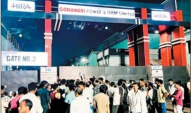 हादसे पर सख्त एक्शन,गोदावरी पॉवर एंड इस्पात लिमिटेड का पैलेट प्लांट बंद