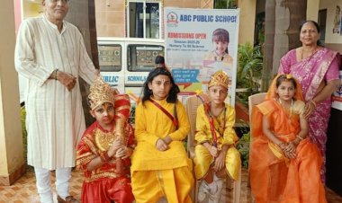 एबीसी स्कूल में रामलीला व गरबा का भव्य आयोजन