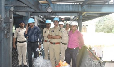 गरियाबंद पुलिस ने 18 प्रकरणों में जब्त 403 किलो गांजा और 650 नशीली टैबलेट का किया नष्ट