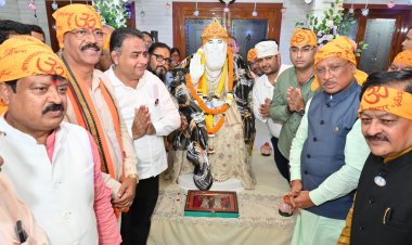 मुख्यमंत्री साय संत बाबा हरदास राम साहिब की बरसी महोत्सव में हुए शामिल