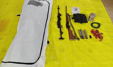 मुठभेड़ में 5 लाख का इनामी नक्सली ढेर,विस्फोटक सामग्री बरामद