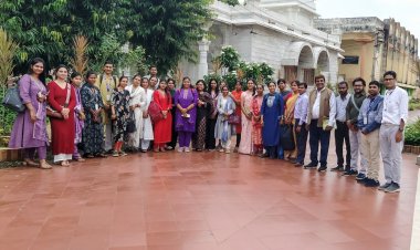 MATS विश्वविद्यालय : योग विद्यार्थियों का शैक्षणिक भ्रमण