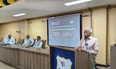 MATS विश्वविद्यालय में “राष्ट्रीय शिक्षा नीति 2020 में भारतीय ज्ञान परंपरा का अनुप्रयोग” विषय पर एक दिवसीय संगोष्ठी का सफल आयोजन