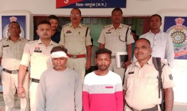 डबल मर्डर की गुत्थी सुलझी,बुजुर्ग दंपति की हत्या करने वाले चाचा-भतीजा गिरफ्तार