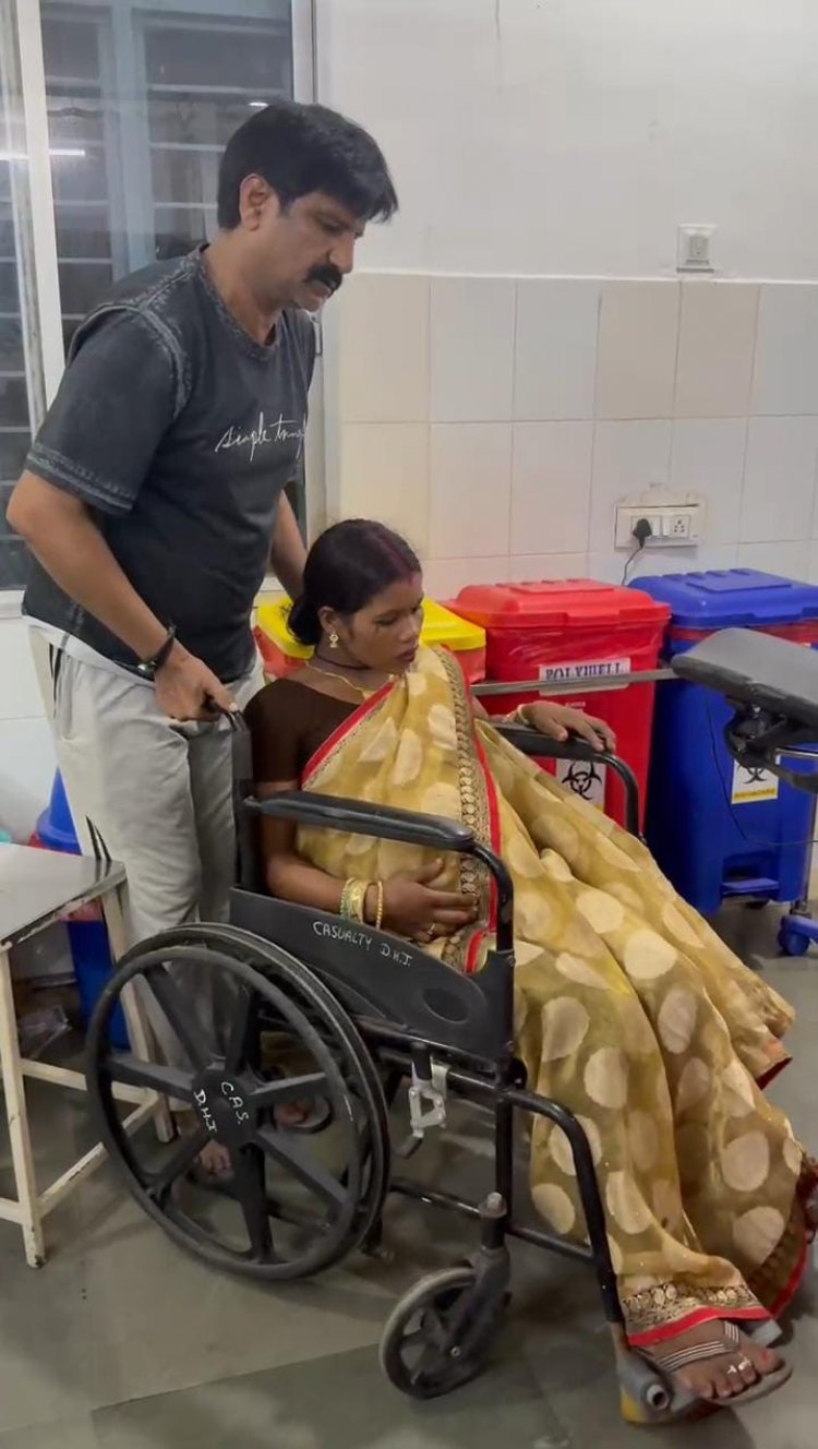 मानवता की मिसाल: दुर्घटना में घायल आठ माह की गर्भवती महिला को पहुंचाया अस्पताल