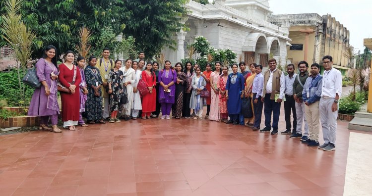 MATS विश्वविद्यालय : योग विद्यार्थियों का शैक्षणिक भ्रमण