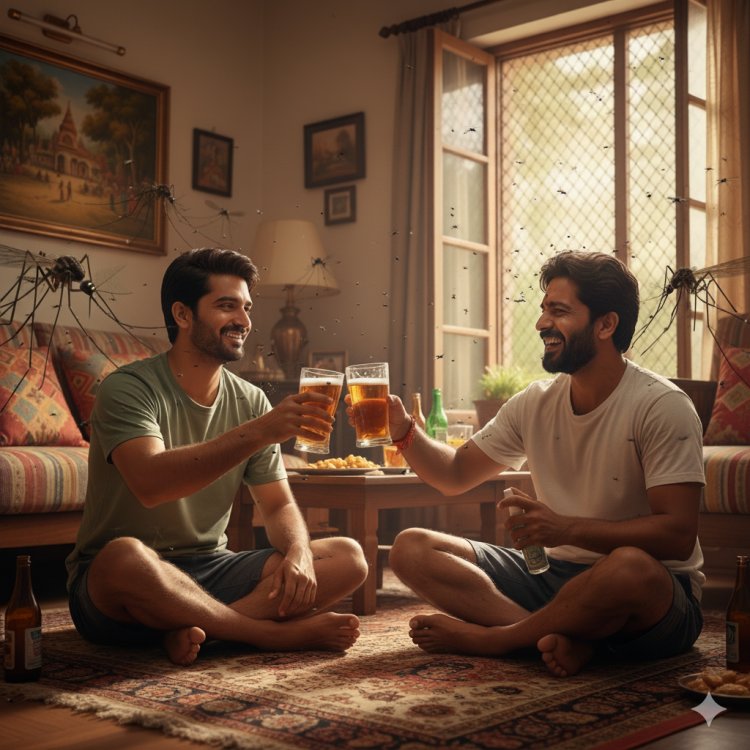 "शराब पीने वाले लोगों को सबसे ज्यादा काटते हैं मच्छर : वैज्ञानिक"