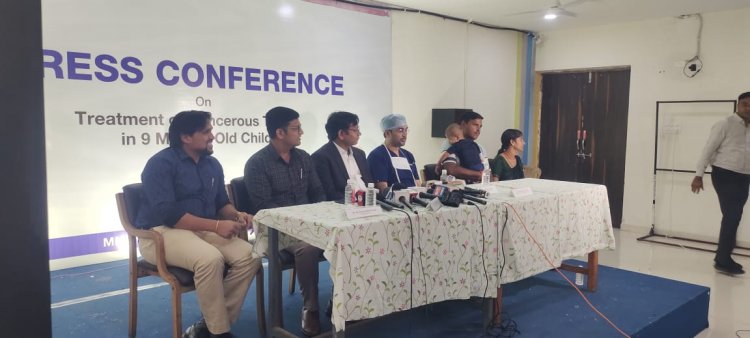 9 महीने की गितांशी को मिला नया जीवन,एमएमआई के डॉक्टरों ने हटाया पेट का ट्यूमर