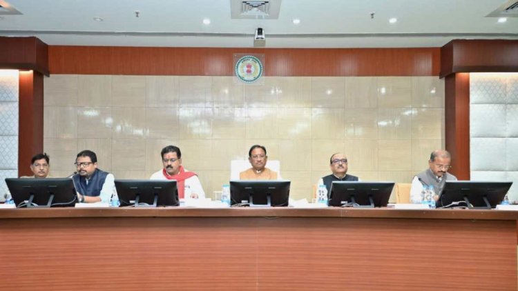 सीएम साय की अगुवाई में कलेक्टर-एसपी बैठक का दूसरा दिन, कानून-व्यवस्था पर समीक्षा