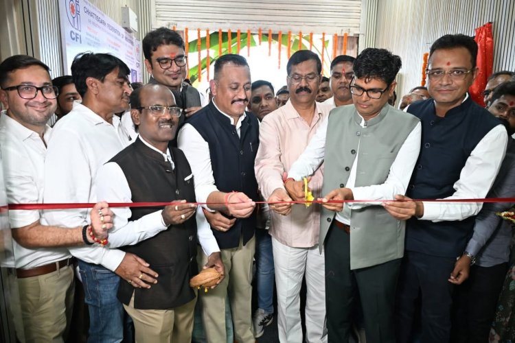 मंत्री ओ.पी चौधरी द्वारा फेडरेशन के सुसज्जित हॉल का लोकार्पण