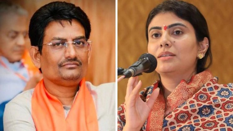 गुजरात कैबिनेट विस्तार: रवींद्र जडेजा की पत्नी रिवाबा जडेजा ने ली मंत्री पद की शपथ