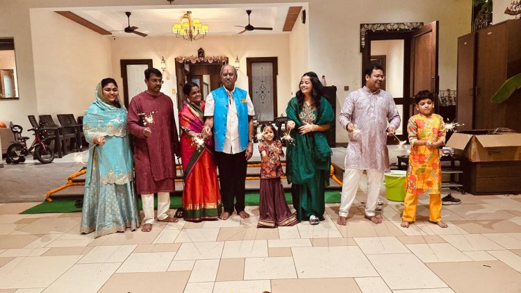 सांसद बृजमोहन अग्रवाल ने परिवार सहित की पूजा अर्चना, प्रदेशवासियों को दीपावली पर्व की दी शुभकामनाएं