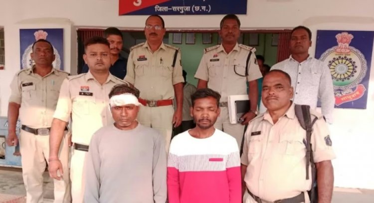 डबल मर्डर की गुत्थी सुलझी,बुजुर्ग दंपति की हत्या करने वाले चाचा-भतीजा गिरफ्तार