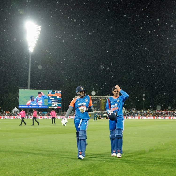 बारिश ने रोकी भारत-ऑस्ट्रेलिया टी20 सीरीज की शुरुआत: कैनबरा में पहला मैच रद्द