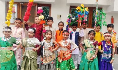 खरोरा के अमन पब्लिक स्कूल में रजत जयंती पर धूमधाम से मनाया राज्य स्थापना दिवस