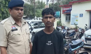 रायपुर पुलिस के हत्थे चढ़ा युवक,मॉर्निंग वॉक में निकली महिला के गले से मंगलसूत्र किया था पार