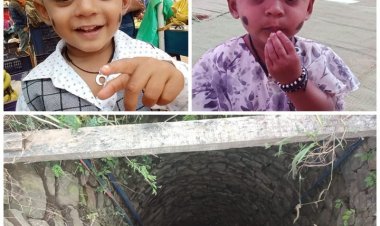 13 साल की बच्ची ने अपने छोटे भाई-बहन को कुएं में धकेला