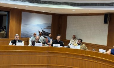 इस्पात मंत्रालय की प्राक्कलन समिति की बैठक में शामिल हुए सांसद बृजमोहन अग्रवाल