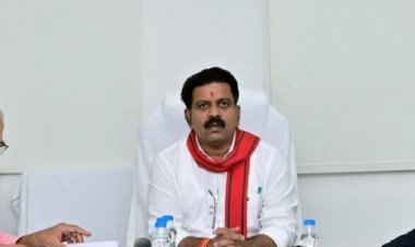 डिप्टी सीएम विजय शर्मा ने ली बैठक,पेसा लागू ग्रामों में नियमों के प्रति जागरुक करने चलाया जाएगा अभियान