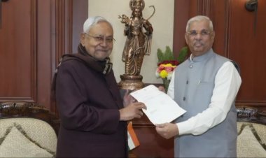 नीतीश कुमार ने राज्यपाल को सौंपा इस्तीफा, 20 नवंबर को बदलेगी बिहार की सत्ता