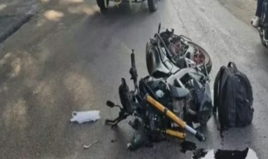 Jagdalpur accident : टक्कर मारने के बाद भी नहीं रुका ट्रक चालक,बाइक को 100 मीटर तक घसीटा,दो  एमबीबीएस छात्रों की मौत