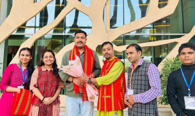 अगरतला में इंटरनेशनल हेरिटेज फेस्टिवल,छत्तीसगढ़ युवा आयोग के अध्यक्ष विश्व विजय सिंह तोमर हुए शामिल