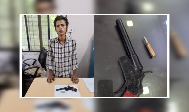 रायपुर में देशी कट्टा और जिंदा कारतूस जब्त,रेलवे स्टेशन के पास पुलिस ने युवक को दबोचा