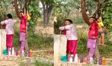 "होमवर्क नहीं करने पर बच्चे को लटका दिया पेड़ पर", सूरजपुर से आ रही यह अजीबोगरीब वारदात