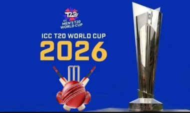 Big News : टी20 वर्ल्ड कप 2026 का शेड्यूल जारी,7 फरवरी से टूर्नामेंट का आगाज, 15 फरवरी को पाकिस्तान से मुकाबला
