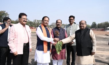 सीएम साय ने देखा छत्तीसगढ़ का पहला सिंदूर पार्क,शहीदों के सम्मान में विधायक पुरंदर मिश्रा के गृह ग्राम में हो रहा विकसित