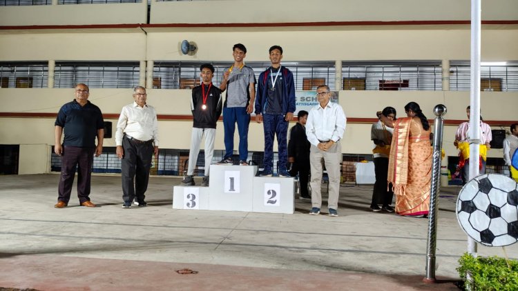 डीएवी किरंदुल के खिलाड़ियों ने राज्य स्तरीय प्रतियोगिता में जीता स्वर्ण पदक