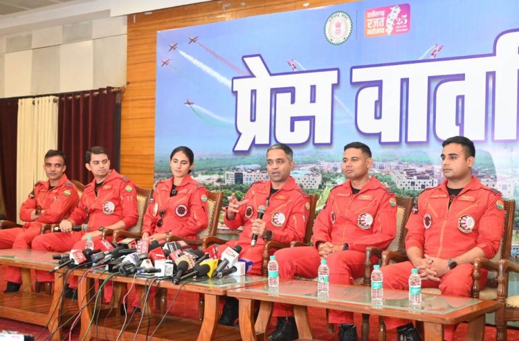 नवा रायपुर में नौ फाइटर प्लेन दिखाएंगे करतब,आसमान पर बिखरेगी तिरंगे की छटा, फॉर्मेशन्स होगी आकर्षण का केंद्र