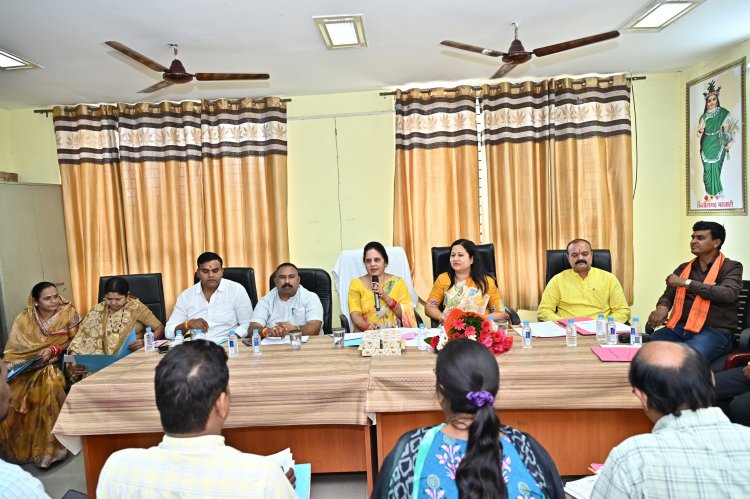 रायपुर शहर की सफाई व्यवस्था सुधारने पार्षदों कर साथ फील्ड में उतरेंगी महापौर मीनल चौबे