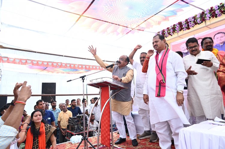 डिप्टी सीएम अरुण साव ने ओडिशा के नुआपाड़ा में ली बैक टू बैक चुनावी सभाएं,जय ढोलकिया को विजयश्री दिलाने की अपील