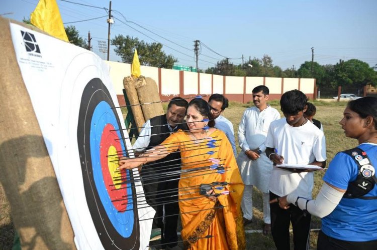 साइंस कॉलेज में हुई 25वीं सीनियर राज्य स्तरीय तीरंदाजी प्रतियोगिता