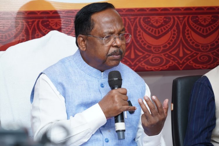 जनजाति समाज के सर्वतोमुखी विकास का मॉडल प्रधानमंत्री नरेंद्र मोदी ने रखा : रामविचार नेताम