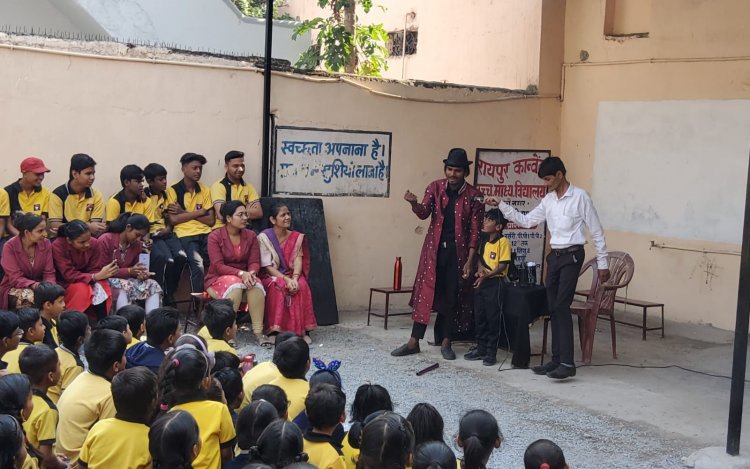 बाल दिवस के उपलक्ष में देश में पहली बार अनूठी "मैजिक ट्रैफिक क्लास"