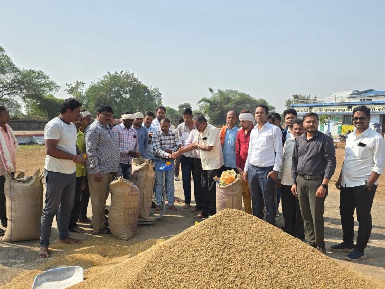 छत्तीसगढ़ में धान खरीदी शुरू :  सीएम साय ने कहा-किसानों की मेहनत का सम्मान हमारा संकल्प