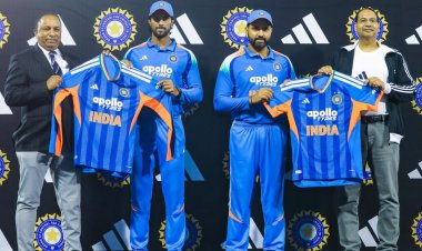 T20 वर्ल्ड कप के लिए टीम इंडिया की नई जर्सी लॉन्च