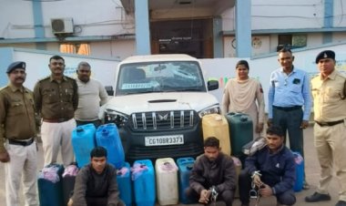 स्कॉर्पियों से रेकी कर ट्रक से चुराते थे डीजल,3 आरोपी गिरफ्तार