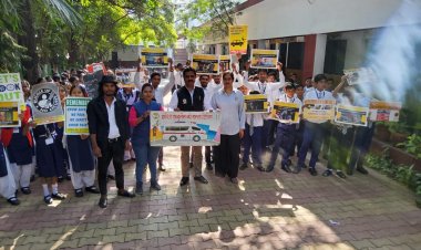 मैजिकल ट्रैफिक क्लास से दिया गया सड़क सुरक्षा का संदेश