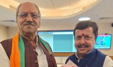 नितिन नबीन को राष्ट्रीय कार्यकारी अध्यक्ष बनने पर सांसद बृजमोहन अग्रवाल ने दी बधाई