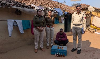 ड्राई-डे पर आबकारी विभाग का एक्शन,अवैध शराब जब्त, दो आरोपी गिरफ़्तार