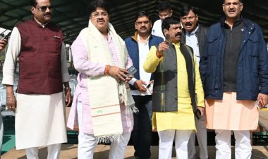 भाजपा अध्यक्ष जेपी नड्डा आएंगे जांजगीर,हाई लेवल बैठक में कार्यक्रम की रूपरेखा तय, वरिष्ठ नेताओं ने तैयारियों का किया निरीक्षण