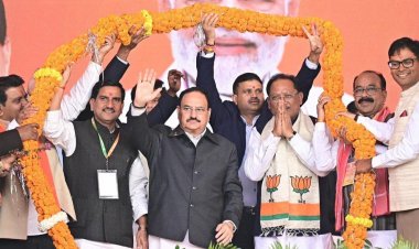 "झीरम में कांग्रेसियों ने कांग्रेसियों को मरवाया" :भाजपा अध्यक्ष जेपी नड्डा का बड़ा आरोप