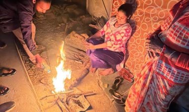 नगर निगम की पहल : ठंड से बचाने रायपुर में 30 से अधिक स्थानों पर प्रतिदिन जलाए जा रहे अलाव